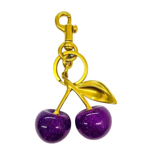 SELVFZ Einzigartige Cherrys Love Lock Keychain Charm Elegant Designs Schlüsselhalter Zubehör Tragbar Für Modische Personen SELVFZ Einzigartige Cherrys Love Lock Keychain Charm Elegant Designs Schlüsselhalter Zubehör Tragbar Für Modische Personen von SELVFZ