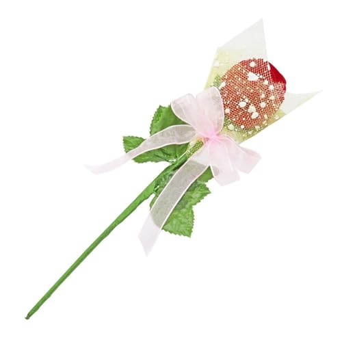 SELVFZ Einzigartige Rosenblumenform Ringe Box Hochzeitszeremonie Ringe Box Verlobungsringe Box Verblüttenmaterial Geschenk Für Frauen Mädchen von SELVFZ