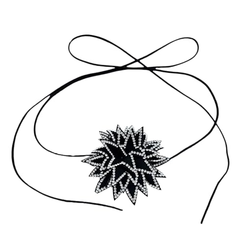 SELVFZ Elegante Blumenheize Halskette Retro Halskette Neck Schmuck Stilvolle Charme Halskette Perfekt Für Modische Frauen SELVFZ Elegante Blumenheize Halskette Retro Halskette Neck Schmuck Stilvolle Charme Halskette Perfekt Für Modische Frauen von SELVFZ