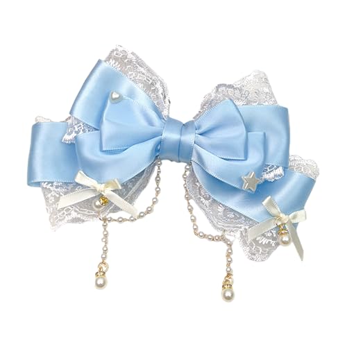 Elegante Kinderquasten Haarnadel Mit Robusten Perlen Und Bowknot Für Geburtstage Und Feierliche Stilvolle Outfits von SELVFZ