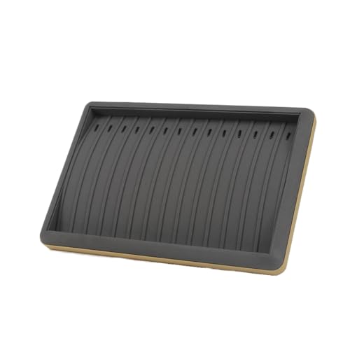 SELVFZ Elegante Robuste PU Lederschmuck Organisatoren Tray Accessoire Für Frauen Ringe Ringe Ohrringe Halsketten Armbänder von SELVFZ
