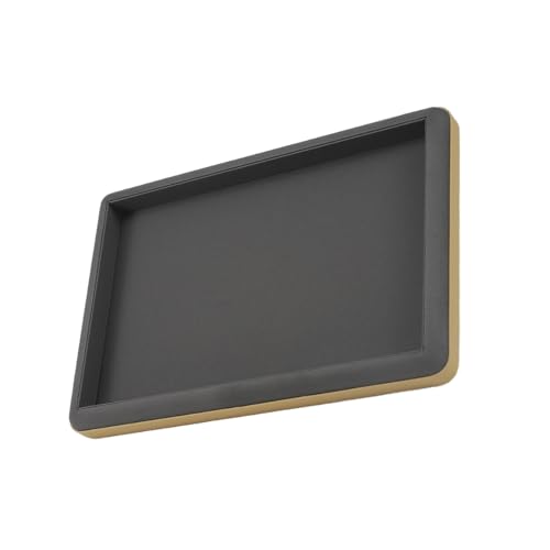 SELVFZ Elegante Robuste PU Lederschmuck Organisatoren Tray Accessoire Für Frauen Ringe Ringe Ohrringe Halsketten Armbänder von SELVFZ