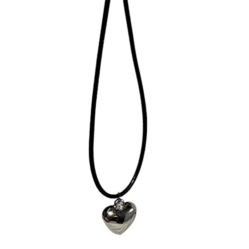 SELVFZ Farbe Cool Heart Halskette Frauen Temperament Nische Wachslinie Colarbone Kette Koreanische Studentische Verstellbare Kettenschmuck SELVFZ Farbe Cool Heart Halskette Frauen Temperament Nische Wachslinie Colarbone Kette Koreanische Studentische Verstellbare Kettenschmuck von SELVFZ