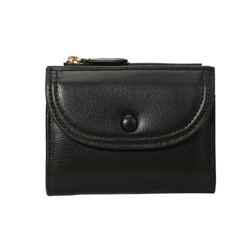 SELVFZ Frauen Kompakte Reißverschlüsse In Der Brieftasche Mehrere Kartenschlitze Praktische PU Leder Leichtes Design Business Women Reisen Wesentlich von SELVFZ