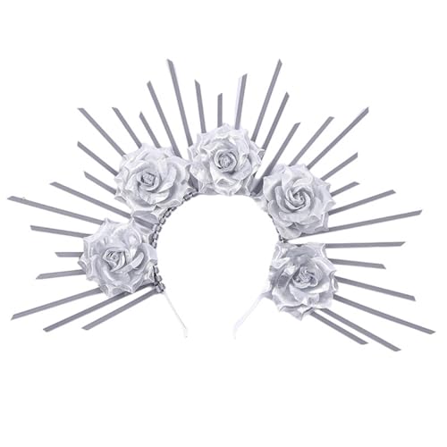 SELVFZ Frauen Kopfschmuck Stilvolle Sonne Stirnband Mode Kopfbedeckung Elegantes Kopfstücksmaterial Für Partys Und Hochzeiten SELVFZ Frauen Kopfschmuck Stilvolle Sonne Stirnband Mode Kopfbedeckung Elegantes Kopfstücksmaterial Für Partys Und Hochzeiten von SELVFZ