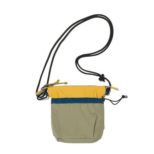 SELVFZ Frauen Umhängetasche Kontrast Farbe Kleine Tasche Modemessen Messenger Drawess Crossbod von SELVFZ