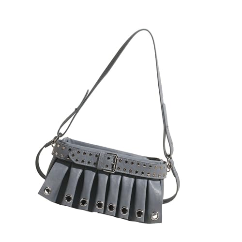 SELVFZ Frauen Umhängetasche PU Leder Achselhöhlen Achselbeutel Retro Achselmutpendel Trendy Crossbody Für Den Winter PU Leder Crossbod von SELVFZ