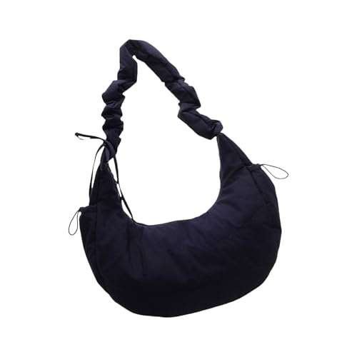 SELVFZ Gesteppte Crossbody Umhängetasche Für Frauen Leichte Nylonbeutel Mit Großer Kapazität Trendy Casual Satchel Geldbörse Praktische Einkäufe von SELVFZ