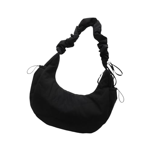 SELVFZ Gesteppte Crossbody Umhängetasche Für Frauen Leichte Nylonbeutel Mit Großer Kapazität Trendy Casual Satchel Geldbörse Praktische Einkäufe von SELVFZ