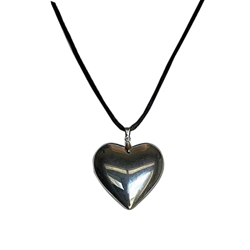 SELVFZ Gothic Perlenkette Halskette Heart Charm Schlangeblickkette Punk Schwarze Seilkette Halskette Halskette Geburtstag Ornament SELVFZ Gothic Perlenkette Halskette Heart Charm Schlangeblickkette Punk Schwarze Seilkette Halskette Halskette Geburtstag Ornament von SELVFZ