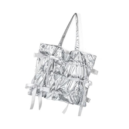 SELVFZ Großkapazität Handtasche Nylon Umhängetasche Achselhöhle Packung Anspruchsvolle Bögen Und Falten Für Den Täglichen Gebrauch Und Verschiedene Anlässe Alltagstasche von SELVFZ