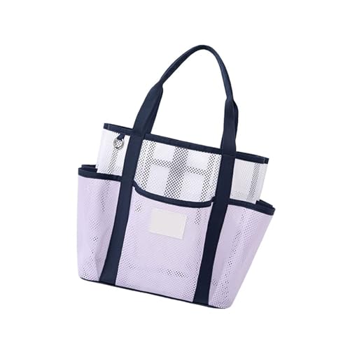 SELVFZ Großkapazitätsnetzwaschstrandbeutel Hohl Out Handtasche Für Ferien Und Familienreisen Mit Geräumigen Innenpockt Beach Urlaub von SELVFZ