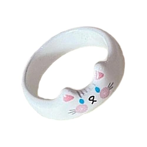 SELVFZ Handgefertigte Cartoon Katzen Ringe Tiermotiven Fingerschmuck Accessoire Für Frauen Und Modebegeisterte Neujahrsgeschenk SELVFZ Handgefertigte Cartoon Katzen Ringe Tiermotiven Fingerschmuck Accessoire Für Frauen Und Modebegeisterte Neujahrsgeschenk von SELVFZ