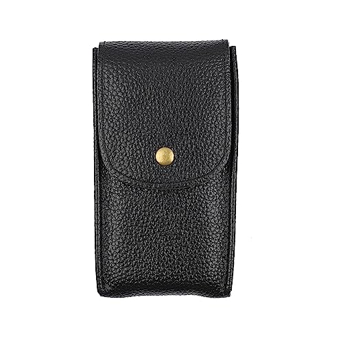 SELVFZ Handgefertigte Cowhids Travel Watch Rechteckbox Tragbares Ausziehen Armbanduhrenhalter Uhr Displayhüllen Für Männer Erwachsene von SELVFZ