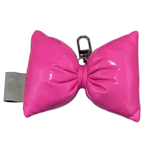 SELVFZ Handgefertigter Bogenknotenschlüsselkäse Baumwoll Schmetterling Bogengeformte Keyring Frauen Bag Accessoire Mode Telefon Charme Ornament von SELVFZ