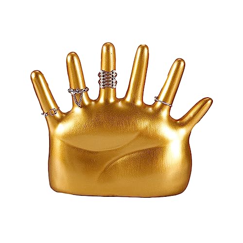 SELVFZ Handgefertigter Schmuck Rack Harzarmband Displayhalter Ringe Stand Armbandhalter Ringe Harzmaterial Für Mädchen Handschmuckhalter von SELVFZ