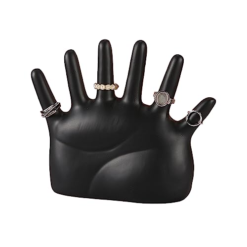 SELVFZ Handgefertigter Schmuck Rack Harzarmband Displayhalter Ringe Stand Armbandhalter Ringe Harzmaterial Für Mädchen Handschmuckhalter von SELVFZ
