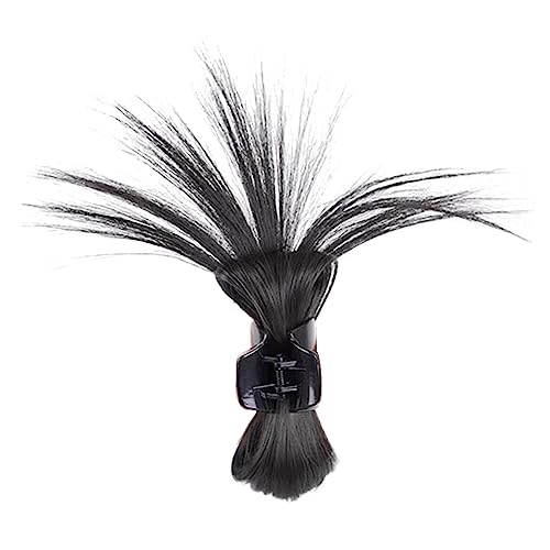 SELVFZ Hühnchen Nest Kugeln Haarnadel Shuttlecock Head Perücken Huhn Nest Haarschnüre Hohe Pferdeschwanz Brunnen Ponytail Perücke Huhn Nest Kugeln Haarnadel von SELVFZ