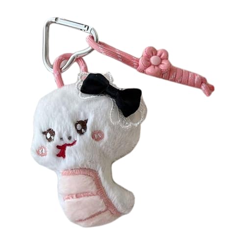 SELVFZ Köstliche Schlangeform Keychain Weiche Plüschbeutel Anhänger Fügen Sie Jedem Artikel Key Schlüsselhalter Rucksack Charme Für Täglich Berührung Hinzu von SELVFZ