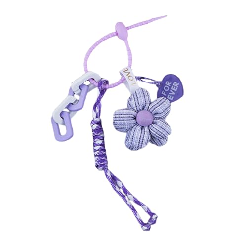SELVFZ Kreative Blumenschlüsselringbeutel Dekoration Mode Schlüsselhalter Blumenbeutel Charme Für Trendige Und Individualistische Benutzer Freizeiteinkäufe Accessoire von SELVFZ