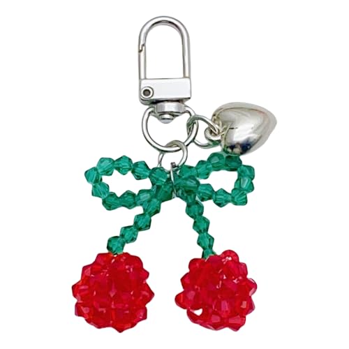 SELVFZ Kristallperlenkirurgie Key Entzückende Kirschen Mode Key Chain Stilvolle Keyrings Schmuck Für Autoschlüsseln Oder Taschen SELVFZ Kristallperlenkirurgie Key Entzückende Kirschen Mode Key Chain Stilvolle Keyrings Schmuck Für Autoschlüsseln Oder Taschen von SELVFZ