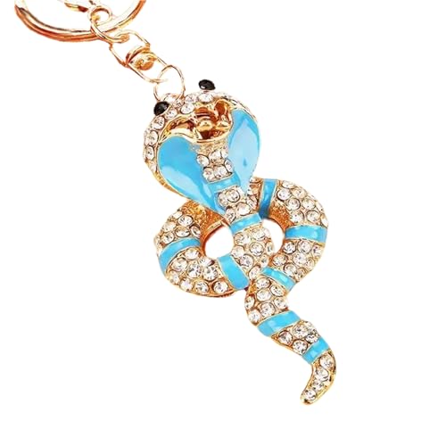 SELVFZ Legierung Snake Anhänger Keyring Charme Schlüsselbeutel Accessoire Tasche Charme Geeignet Für Modische Jugendliche Erwachsene Präsentieren Schlüsselschmuck von SELVFZ