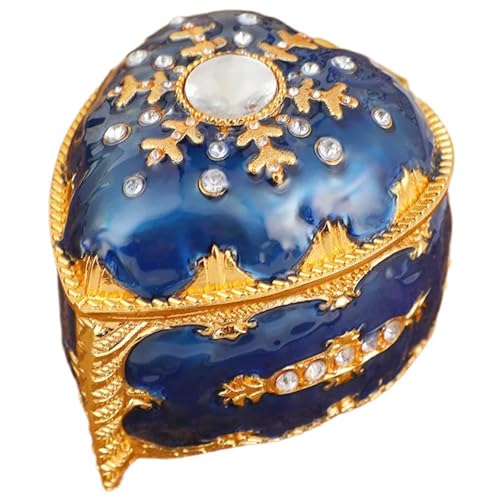 Luxuriöser Herzschmuck Für Frauen Elegante Ringe Box Mit Velvets Innenraum Zink Legierung Schmuck Lagerhülle von SELVFZ