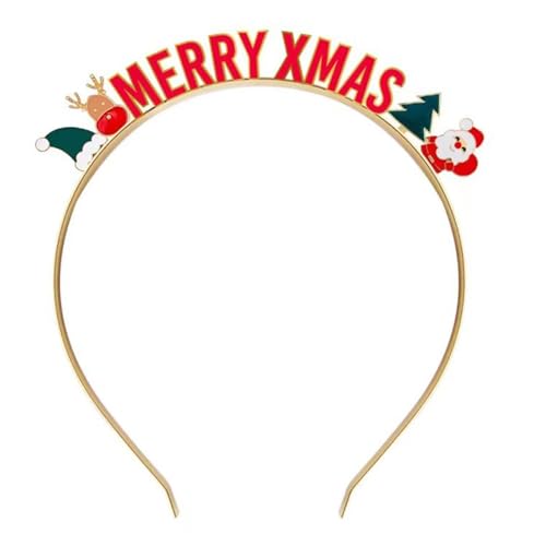 SELVFZ Mädchen Party Kopfbedeckung Weihnachtsfeier Hairband Metal Stirnbänder Bequeme Sichere Sichere Nicht Slip Design Sicheres Tanzstadbänder Für Teenager von SELVFZ