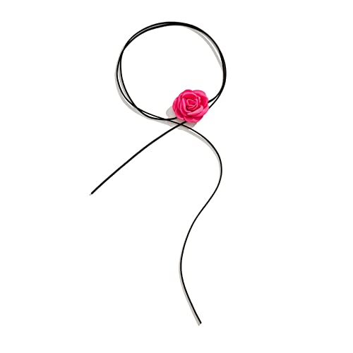 SELVFZ Mehrfarbige Halskette Colarmbone Kette Rose Choker Kette Frauen Girl Party Bankett Orament SELVFZ Mehrfarbige Halskette Colarmbone Kette Rose Choker Kette Frauen Girl Party Bankett Orament von SELVFZ
