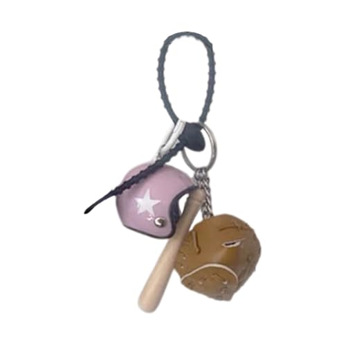 SELVFZ Miniatur Baseball Handschuh Keychain Anhänger Accessoire Für Rucksäcke Und Handtaschen Geschenk Für Jungen Und Baseball Enthusiasten von SELVFZ