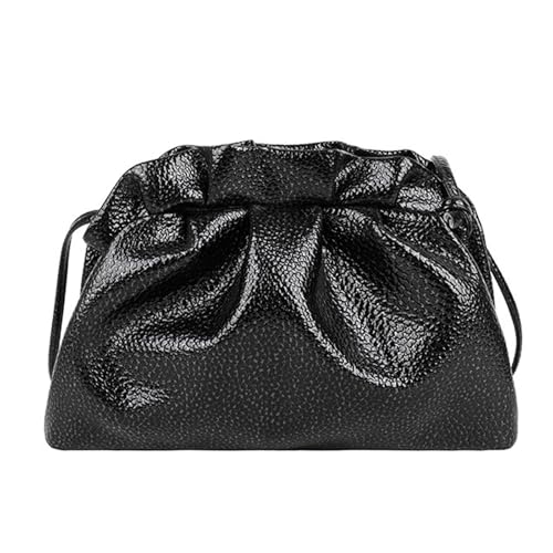SELVFZ Mode Abendtasche Cloud Textur Praktische PU Leder Multi Fach Aufbewahrungsgurt Für Tägliche Verwendung PU Crossbody Tasche von SELVFZ