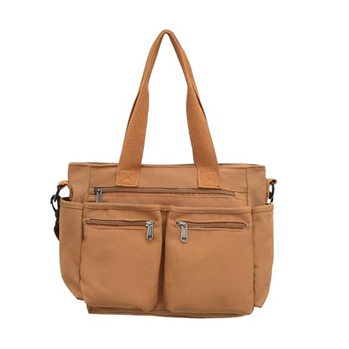 SELVFZ Mode Crossbody Tasche Leinwand Umhängetaschen Geräumige Unterarm Handtasche Satchel Geldbörse Für Pendeln Oder Einkaufsfahrten Leinwandtasche von SELVFZ