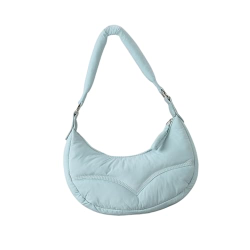 SELVFZ Mode Gestepte Handtasche Mit Verstellbarer Gurt Umhängetasche Crossbody Geldbörse Für Den Täglichen Gebrauch Und Verschiedene Gelegenheit Halbmondhandtasche von SELVFZ