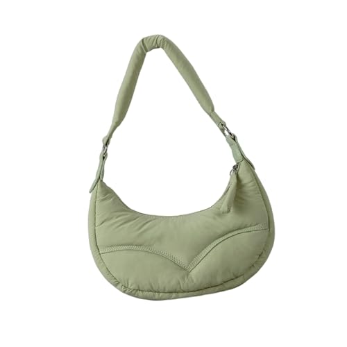 SELVFZ Mode Gestepte Handtasche Mit Verstellbarer Gurt Umhängetasche Crossbody Geldbörse Für Den Täglichen Gebrauch Und Verschiedene Gelegenheit Halbmondhandtasche von SELVFZ