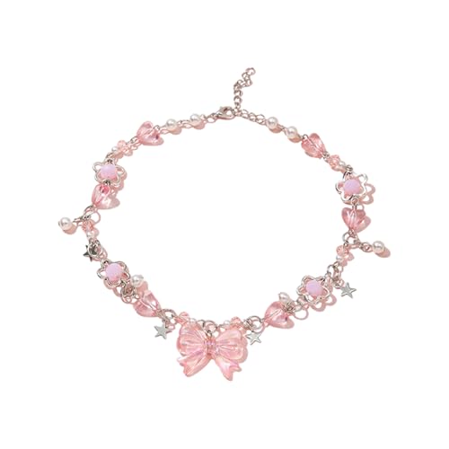 SELVFZ Mode Handgefertigte Kristallperlen Frauen Schmuck Verstellbare Länge Halskette/Armband Stylish Ornament Für Den Täglichen Verschleiß von SELVFZ