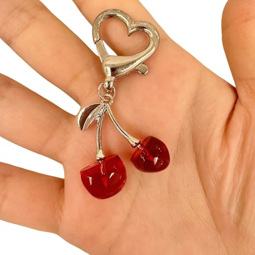 SELVFZ Mode Kirschen Geformte Schlüsselbund Entzückende Kirschen Mode Key Chain Stylish Keyrings Schmuck Für Autoschlüsseln Oder Taschen SELVFZ Mode Kirschen Geformte Schlüsselbund Entzückende Kirschen Mode Key Chain Stylish Keyrings Schmuck Für Autoschlüsseln Oder Taschen von SELVFZ