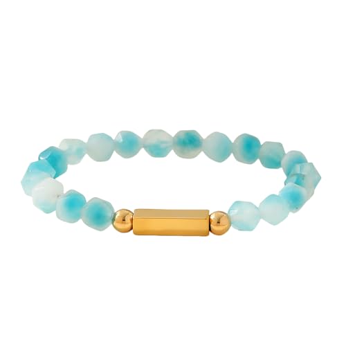 SELVFZ Mode Perlenarmband Natursteinarmband Unisex Armband Steinstextur Für Anwesende Männer Und Frauen Geeignet SELVFZ Mode Perlenarmband Natursteinarmband Unisex Armband Steinstextur Für Anwesende Männer Und Frauen Geeignet von SELVFZ