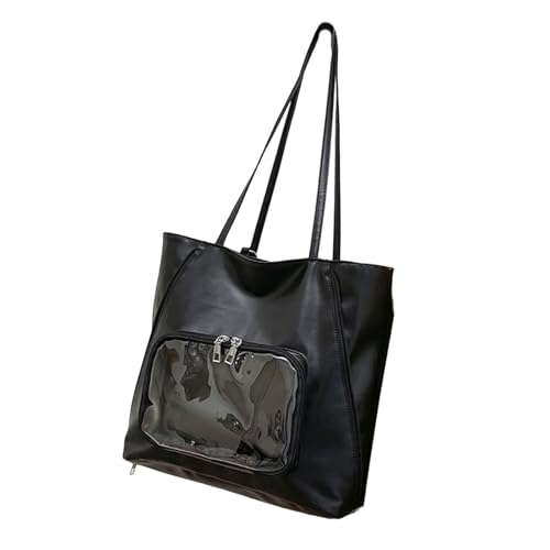 SELVFZ Moderne Elegante PU Umhängetasche Frauenarbeit Taschen Stylische Handtasche Mit Mehreren Taschen Geschäftsreise Rucksack Geräumige Pendlerhandtasche von SELVFZ