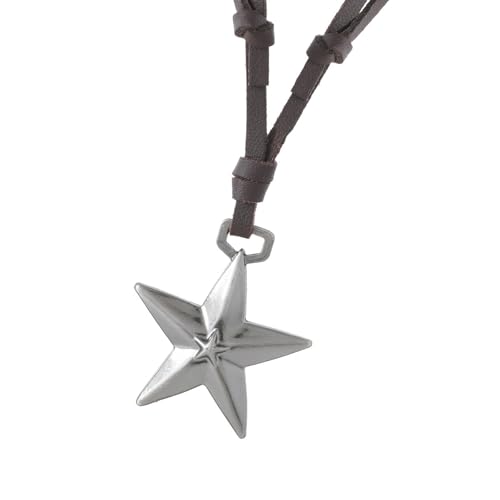 SELVFZ Moderne Legierungsstern Halskette Unterscheidbar von SELVFZ