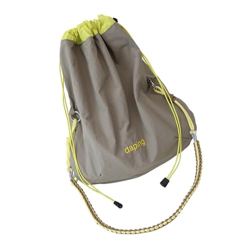 SELVFZ Modische Kordelstring Crossbody Tasche Mit Einstellbarer Kapazität Und Praktischer Nylon Umhängetaschen Handtasche Für Den Täglichen Gebrauch Leichter Alltagstasche von SELVFZ