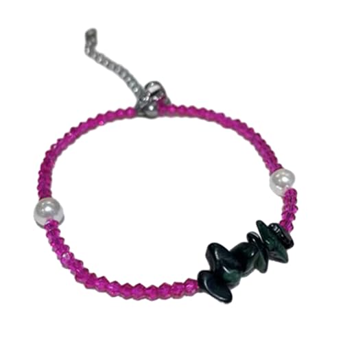 SELVFZ Modische Perlen Halskette Perlen Armband Kette Halskette Vielseitige Schmuck Perlen Perfektes Geschenk Für Frauen Mädchen von SELVFZ