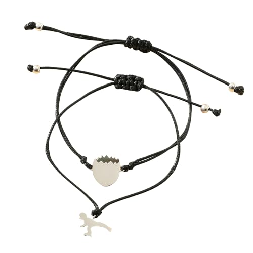 SELVFZ Muttertochter Matching Dinosaurier Eier Armbänder Symbolisieren Wachstum Und Bindung Für Geschenk Des Muttertags SELVFZ Muttertochter Matching Dinosaurier Eier Armbänder Symbolisieren Wachstum Und Bindung Für Geschenk Des Muttertags von SELVFZ