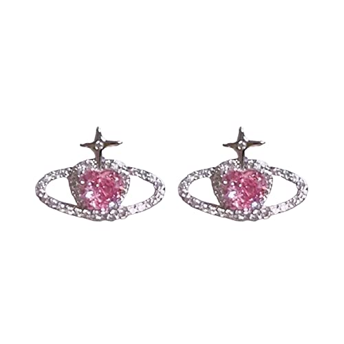 SELVFZ Planet Herzkristallohrring Einzigartiger Herzstern Strassstud Ohrring Schmuck Frauen Mode Süßes Kühles Ohrring SELVFZ Planet Herzkristallohrring Einzigartiger Herzstern Strassstud Ohrring Schmuck Frauen Mode Süßes Kühles Ohrring von SELVFZ