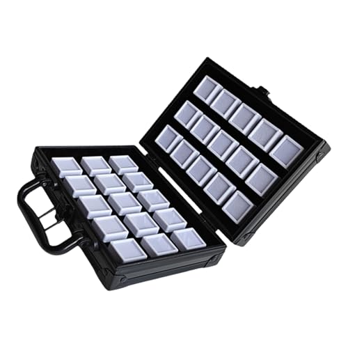 SELVFZ Portable Größe Aluminiumlegierung Edelsteine ​​Organisatoren Mit Softschwamm Kissen Designs Für Die Verwendung Von Home Oder Ausstellungsdisplays von SELVFZ