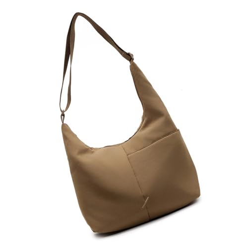 SELVFZ Praktische Nylon Crossbody Tasche Für Frauen Und Männer Große Kapazitäts Umhängetaschen Satchel Geldbörse Mit Verstellbarem Riemen Nylonbeutel von SELVFZ