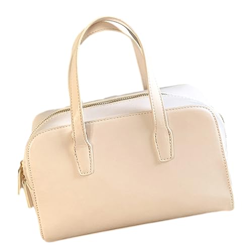 SELVFZ Praktische PU Leder Umhängetaschen Frauen Bowler Bag Crossbody Geldbörse Mit Geräumigem Innenraum Und Abnehmbarem Riemen Alltags Essential Tasche von SELVFZ