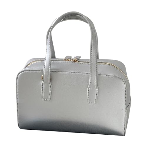 SELVFZ Praktische PU Leder Umhängetaschen Frauen Bowler Bag Crossbody Geldbörse Mit Geräumigem Innenraum Und Abnehmbarem Riemen Alltags Essential Tasche von SELVFZ