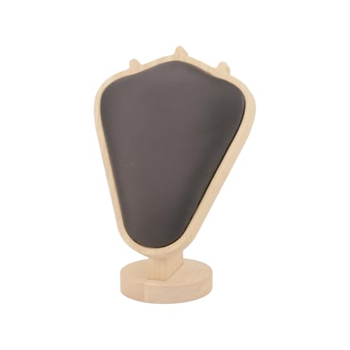 SELVFZ Praktischer Robuster Lint Schmuck Büste Ständer Kleine Halskette Displayhalter Schmuck Zubehör Für Messeausstellungen Exponate Halskette Display Für Frauen von SELVFZ