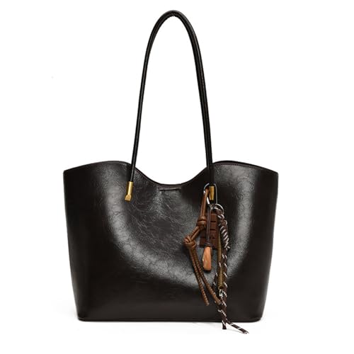 SELVFZ Raffinierte Frauen Umhängetasche PU Leder Handtasche Top Geldbeutel Geräumige Designs Und Modisches Accessoire Modernes Frauen Accessoire von SELVFZ