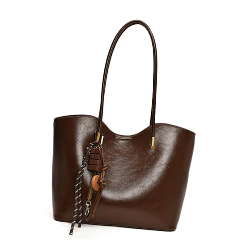 SELVFZ Raffinierte Frauen Umhängetasche PU Leder Handtasche Top Geldbeutel Geräumige Designs Und Modisches Accessoire Modernes Frauen Accessoire von SELVFZ